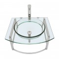 Glass Sinks: Wall Mount Glass Sinks 10655 by the Renovator's Supply