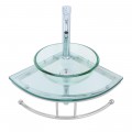 Corner Sinks: Corner Glass Sinks 10889 by the Renovator's Supply