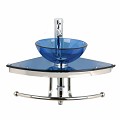 Corner Sinks: Corner Glass Sinks 10890 by the Renovator's Supply