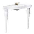 Corner Sinks: Corner Console Sinks 16664 by the Renovator's Supply